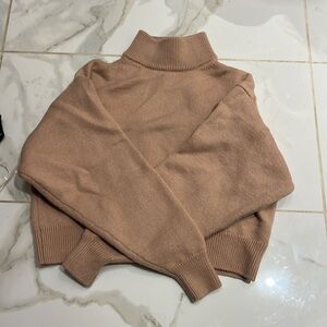 Aritzia beige Harper sweater